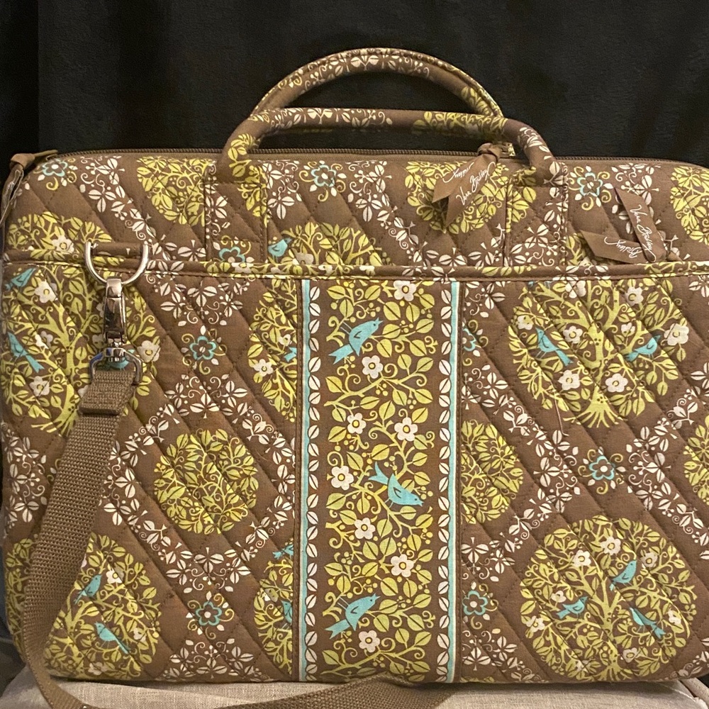 Vera Bradley Computer hard shell Laptop Bag- Tablet briefcase